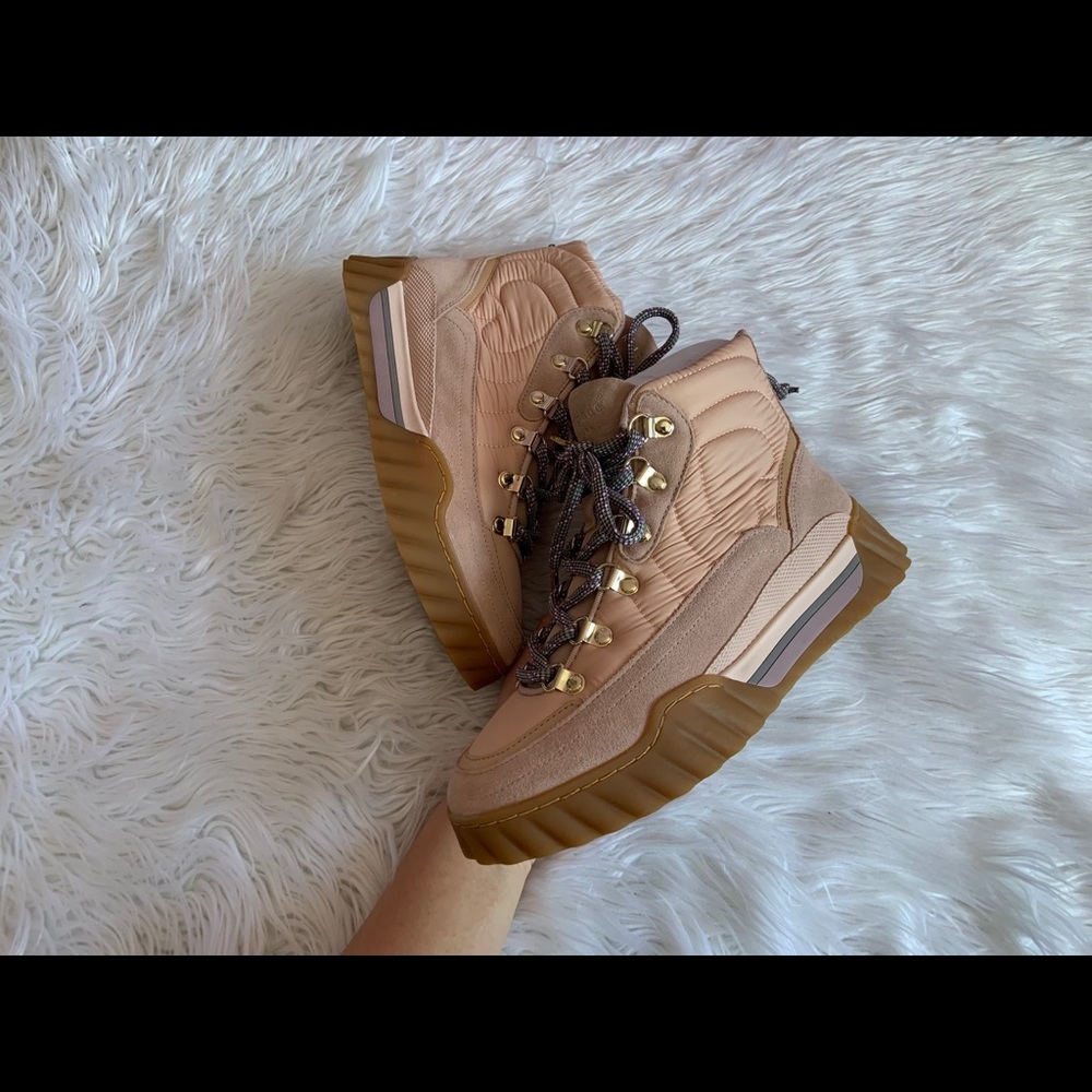 BRAND NEW Kate Spade Wynter Pale Vellum Boots